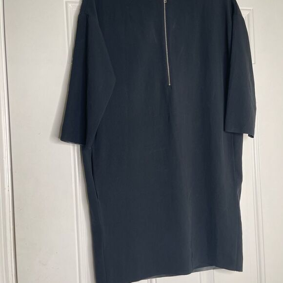 Everlane Japanese Goweave Quarter Zip Dress - Picture 3 of 7